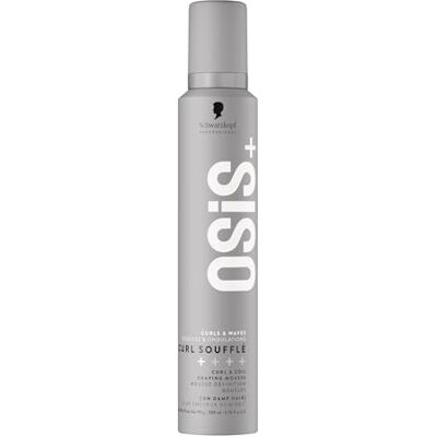 OSiS+ Schwarzkopf Professional Curl Soufflé Styling Mousse för lockar och vågor Lätt grepp studs och definition för fuktigt hår 200 ml OSiS+ Schwarzkopf Professional Curl Soufflé Styling Mousse för lockar och vågor Lätt grepp studs och definition för fuktigt hår 200 ml