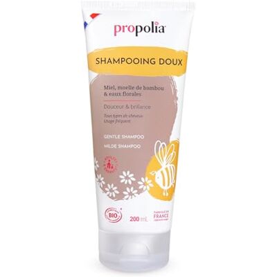 Propolia Mjukt ekologiskt schampo Etre de Dèche Honung Moelle de Bambu 200 ml Tillverkad i Frankrike Propolia Mjukt ekologiskt schampo Etre de Dèche Honung Moelle de Bambu 200 ml Tillverkad i Frankrike