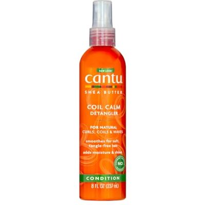 CANTU Coil Calm Detangler Reder Spray Shea, lockigt hår, 237 ml CANTU Coil Calm Detangler Reder Spray Shea, lockigt hår, 237 ml