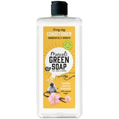 Marcel's Green Soap Every-Day balsam vanilj och körsbärsblomma – balsam – 100% återvunnen plast – 98% naturlig formel – vegansk – mircoplastisk – 300 ml Marcel's Green Soap Every-Day balsam vanilj och körsbärsblomma – balsam – 100% återvunnen plast – 98% naturlig formel – vegansk – mircoplastisk – 300 ml