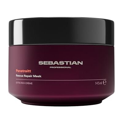 SEBASTIAN Professional Penetraitt Rescue Repair Mask Reviving Ultra-Rich Hair Mask For Stressed, Damaged Hair 150ml SEBASTIAN Professional Penetraitt Rescue Repair Mask Reviving Ultra-Rich Hair Mask For Stressed, Damaged Hair 150ml