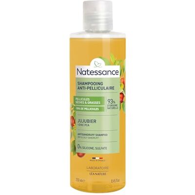 Natessance Jujubier anti-mjällschampo 250 ml Natessance Jujubier anti-mjällschampo 250 ml