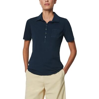 Marc O'Polo Polos kortärmad, Djupblått hav, XXS Marc O'Polo Polos kortärmad, Djupblått hav, XXS