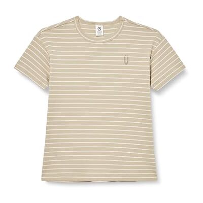 by Green Cotton av Green Cotton pojkar randig Rib S/S T T-shirt, Ökengrön/balsam kräm, 128 by Green Cotton av Green Cotton pojkar randig Rib S/S T T-shirt, Ökengrön/balsam kräm, 128