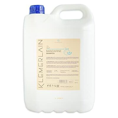 K KLEMERLAIN Mandarin-aromschampo. Karaff schampo Inget salt, inga parabener. Alla hårtyper. Utvecklad för den professionella frisören – 5 000 ml K KLEMERLAIN Mandarin-aromschampo. Karaff schampo Inget salt, inga parabener. Alla hårtyper. Utvecklad för den professionella frisören – 5 000 ml