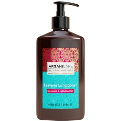 Arganicare balsam utan sköljning för färgat & markerat hår 400 ml, pris / 100 ml: 4,99 EUR Arganicare balsam utan sköljning för färgat & markerat hår 400 ml, pris / 100 ml: 4,99 EUR
