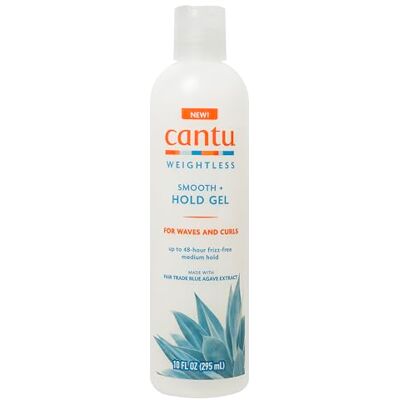 CANTU Viktlös slät + håll gel anti-pilling medium håll 295 ml CANTU Viktlös slät + håll gel anti-pilling medium håll 295 ml