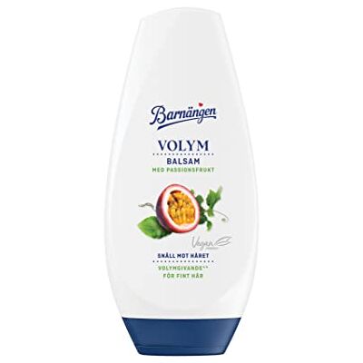 Barnängen Balsam Volym, volymgivande formula med extrakt från passionsfrukt, veganska, 6x250ml Barnängen Balsam Volym, volymgivande formula med extrakt från passionsfrukt, veganska, 6x250ml