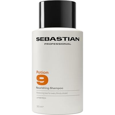 SEBASTIAN Professional Potion 9 Nourishing Shampoo Moisturizing and Nourishing Shampoo For Dry Hair 280ml SEBASTIAN Professional Potion 9 Nourishing Shampoo Moisturizing and Nourishing Shampoo For Dry Hair 280ml