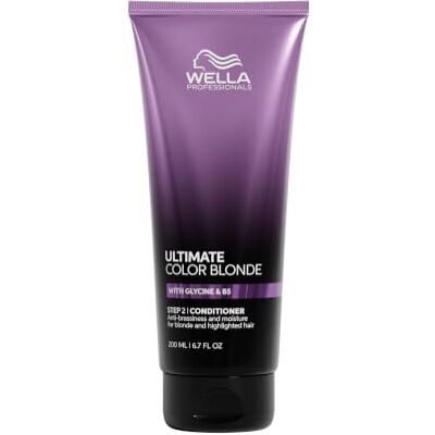 WELLA Professionals ULTIMATE COLOR BLONDE Conditioner (200 ml) Silverbalsam för blont och färgat hår – skonsam neutralisering, mjukgöring och upp till 90 % mindre slitage WELLA Professionals ULTIMATE COLOR BLONDE Conditioner (200 ml) Silverbalsam för blont och färgat hår – skonsam neutralisering, mjukgöring och upp till 90 % mindre slitage