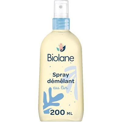 Biolane Babyupptrasslande spray effektivt reda ut underlättar styling utan sköljning franskt linne 98% naturligt ursprung 200 ml Biolane Babyupptrasslande spray effektivt reda ut underlättar styling utan sköljning franskt linne 98% naturligt ursprung 200 ml