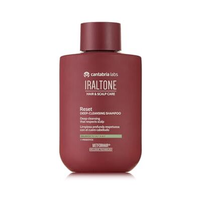 Cantabria Labs Iraltone Reset Shampoo – Renande schampo 250 ml – djuprengöring som är skonsam mot hårbotten – med uppfriskande ingredienser Cantabria Labs Iraltone Reset Shampoo – Renande schampo 250 ml – djuprengöring som är skonsam mot hårbotten – med uppfriskande ingredienser