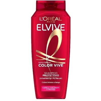 L'Oreal Paris L'Oréal Paris Elvive Sublimante-schampo, för alla färgade eller meches-hår, färg skyddad för 40 tvättar och extrem ljusstyrka, med rent C-vitamin och UV-filter, levande färg, 700 ml L'Oreal Paris L'Oréal Paris Elvive Sublimante-schampo, för alla färgade eller meches-hår, färg skyddad för 40 tvättar och extrem ljusstyrka, med rent C-vitamin och UV-filter, levande färg, 700 ml