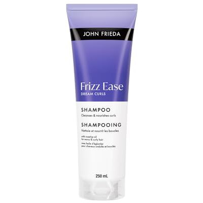 John Frieda Frizz Ease Dream Curls Schampo för Lockigt Hår, Lila, 250 ml John Frieda Frizz Ease Dream Curls Schampo för Lockigt Hår, Lila, 250 ml