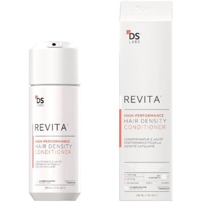 DS Laboratories Revita Balsam för försvagat hår från – stöder hårväxt för män och kvinnor, ger volym, tjockare och stärker håret, sulfatfritt (205 ml) DS Laboratories Revita Balsam för försvagat hår från – stöder hårväxt för män och kvinnor, ger volym, tjockare och stärker håret, sulfatfritt (205 ml)