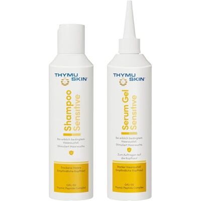 THYMU SKIN GKL THYMUSKIN Senstiveset (1 x 200 ml schampo 1 x 200 ml serumgel) THYMU SKIN GKL THYMUSKIN Senstiveset (1 x 200 ml schampo 1 x 200 ml serumgel)