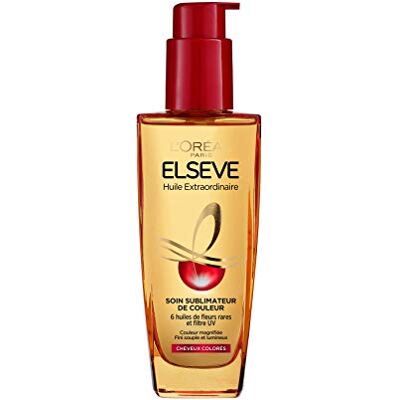 L'Oreal Paris Loreal Paris Elsève L'Huile extraordinära näringsämnen för färgat hår 100 ml L'Oreal Paris Loreal Paris Elsève L'Huile extraordinära näringsämnen för färgat hår 100 ml