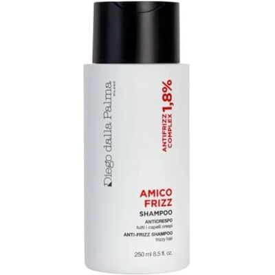 diego dalla palma AMICOFRIZZ Anti-Frizz Disciplinerande schampo med anti-frizz Complex, fuktskydd och antistatisk effekt, 250 ml diego dalla palma AMICOFRIZZ Anti-Frizz Disciplinerande schampo med anti-frizz Complex, fuktskydd och antistatisk effekt, 250 ml