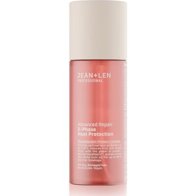 Jean & Len 2-Phase Heat Protection Professional Advanced Repair, 150 ml Reparerande 2-fasvård för torrt & skadat hår, skyddar mot stylingvärme upp till 230 °C, vegan Jean & Len 2-Phase Heat Protection Professional Advanced Repair, 150 ml Reparerande 2-fasvård för torrt & skadat hår, skyddar mot stylingvärme upp till 230 °C, vegan