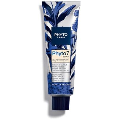 Phyto Paris 7 Elixir universal dagkräm, 50 ml daglig närande torr hårvård anti-frissigt skydd 48 timmar 7 botaniska extrakt sköljfri hårkräm Phyto Paris 7 Elixir universal dagkräm, 50 ml daglig närande torr hårvård anti-frissigt skydd 48 timmar 7 botaniska extrakt sköljfri hårkräm