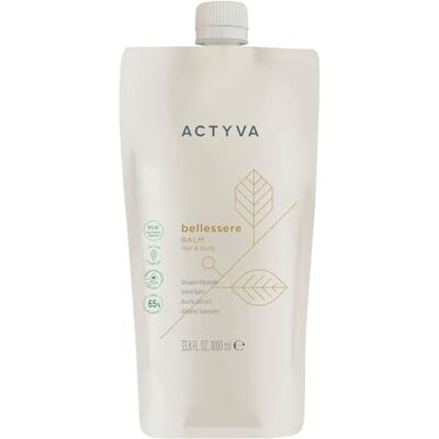 Kemon Actyva Bellessere Balm för hår och kropp med mjukgörande och skyddande effekt med arganoljor, söta mandlar och linne – 1 000 ml Kemon Actyva Bellessere Balm för hår och kropp med mjukgörande och skyddande effekt med arganoljor, söta mandlar och linne – 1 000 ml