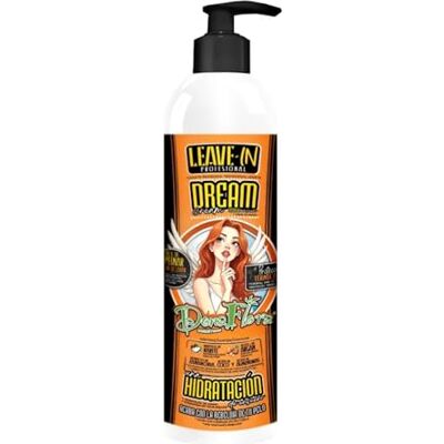 Dona Flora Leave-In Dream Cream 500 ml – Fuktgivande och mjukhet – torrt eller skadat hår – anti-frissigt – termiskt skydd – sköljfritt – Vegansk formel Dona Flora Leave-In Dream Cream 500 ml – Fuktgivande och mjukhet – torrt eller skadat hår – anti-frissigt – termiskt skydd – sköljfritt – Vegansk formel