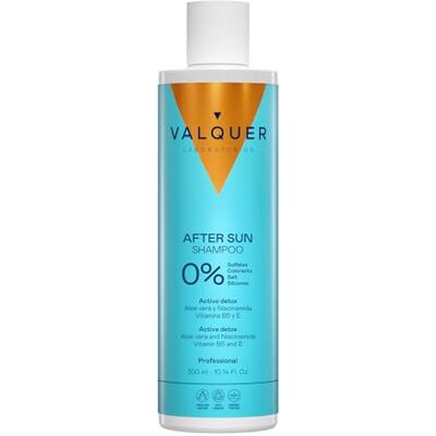 Valquer Laboratorios Valisol Reparerande och fuktgivande schampo, rengör och reparerar påverkan av sol, salt och klor 300 ml Valquer Laboratorios Valisol Reparerande och fuktgivande schampo, rengör och reparerar påverkan av sol, salt och klor 300 ml