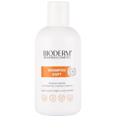 BIODERM BIODERMOCOSMETICI Bioderm Soft Shampoo 300 ML Delikat schampo för känsligt hår och utarmat hår, adjuvant schampo mot mjäll BIODERM BIODERMOCOSMETICI Bioderm Soft Shampoo 300 ML Delikat schampo för känsligt hår och utarmat hår, adjuvant schampo mot mjäll