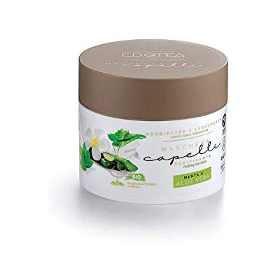 EDOTEA ekologisk mint & aloe vera renande hårmask 250 ml EDOTEA ekologisk mint & aloe vera renande hårmask 250 ml