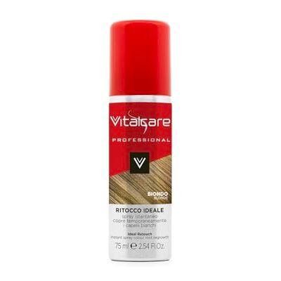 Vitalcare Perfekt retuschering Omedelbar hårretuscheringsspray, perfekt spray för tillfällig täckning av vitt och grått hår, blond, 75 ml Vitalcare Perfekt retuschering Omedelbar hårretuscheringsspray, perfekt spray för tillfällig täckning av vitt och grått hår, blond, 75 ml