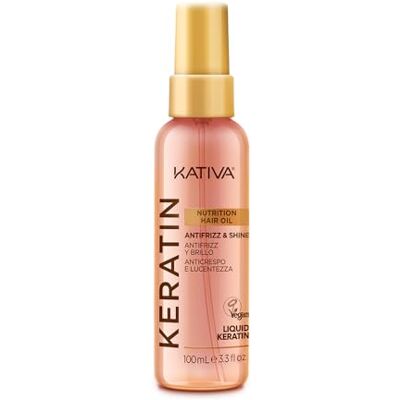 KATIVA Keratin hårolja och cystein protein 100 ml intensiv näring, reparation och skydd KATIVA Keratin hårolja och cystein protein 100 ml intensiv näring, reparation och skydd