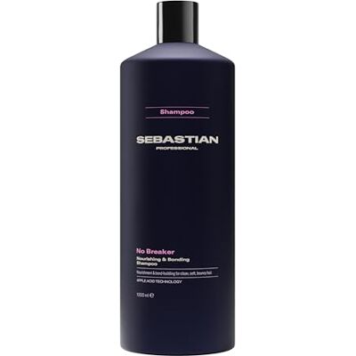 SEBASTIAN Professional NO.BREAKER Nourishing & Bonding Shampoo Nourishing & Cleansing For Soft Bouncy Hair With Apple Acid 1000ml SEBASTIAN Professional NO.BREAKER Nourishing & Bonding Shampoo Nourishing & Cleansing For Soft Bouncy Hair With Apple Acid 1000ml
