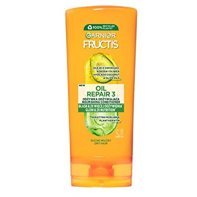 Garnier Fructis Oil Repair 3 balsam för torrt och sprött hår, ger näring över hela längden och regenererar, 200 ml Garnier Fructis Oil Repair 3 balsam för torrt och sprött hår, ger näring över hela längden och regenererar, 200 ml