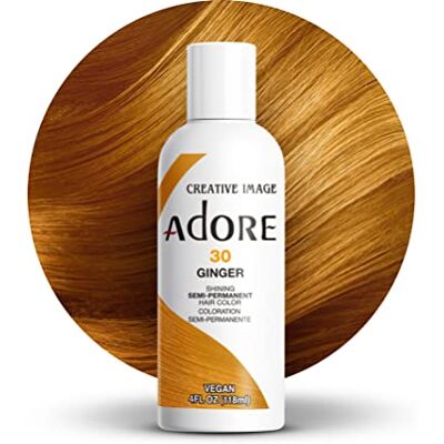 Adore Shining Semi Permanent hårfärg, 30 ingefära Adore Shining Semi Permanent hårfärg, 30 ingefära