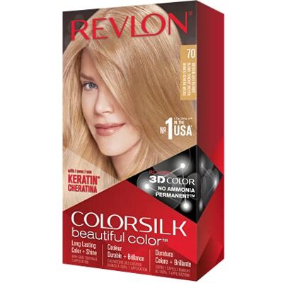 REVLON Färgsilk färgämne #70-mellanblond, 5 ml REVLON Färgsilk färgämne #70-mellanblond, 5 ml