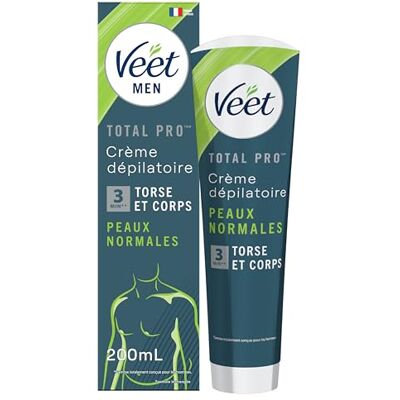 Veet Herr Crème Dépilatoire Homme Normal Peaux 200 ml Veet Herr Crème Dépilatoire Homme Normal Peaux 200 ml