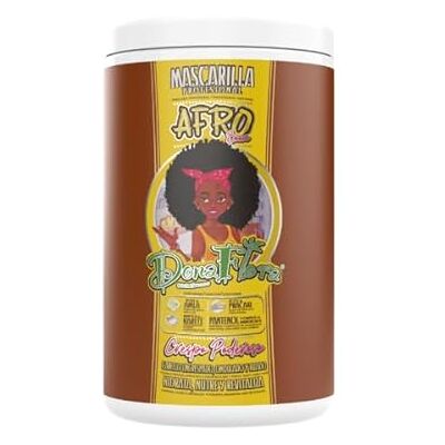 Dona Flora – Afro Boom hårmask 1 000 ml – för örter och lockigt hår – djupvård och frizzkontroll – definition och fukt – utan sulfater och parabener – vegansk formel Dona Flora – Afro Boom hårmask 1 000 ml – för örter och lockigt hår – djupvård och frizzkontroll – definition och fukt – utan sulfater och parabener – vegansk formel