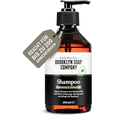 Brooklyn Soap Company B411 Shampo, 300 ml Brooklyn Soap Company B411 Shampo, 300 ml