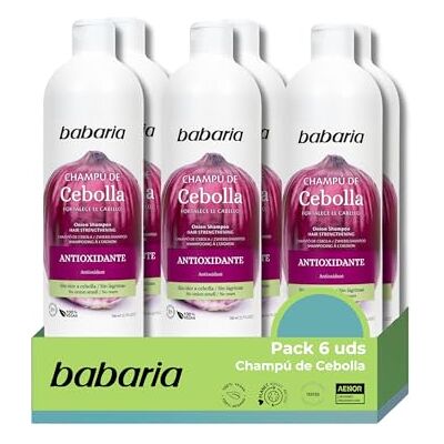 Babaria Lök 6-pack schampo lökschampo X6 700 ml lökschampo lök schampo lökschampo lökschampo utan lukt Babaria Lök 6-pack schampo lökschampo X6 700 ml lökschampo lök schampo lökschampo lökschampo utan lukt