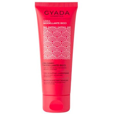 GYADA COSMETICS , Hårformningsbalsam för lockigt och moppat hår, 98% naturliga ingredienser, ger näring, utsöndring och definiering, anti-frizz, med Aloe Vera och linoljor, kokosnöt, argon, jojoba, 75 GYADA COSMETICS , Hårformningsbalsam för lockigt och moppat hår, 98% naturliga ingredienser, ger näring, utsöndring och definiering, anti-frizz, med Aloe Vera och linoljor, kokosnöt, argon, jojoba, 75