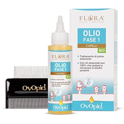 Flora Ovopid Hårolja Anti Löss Fas 1 100Ml 1 enhet 100 ml Flora Ovopid Hårolja Anti Löss Fas 1 100Ml 1 enhet 100 ml