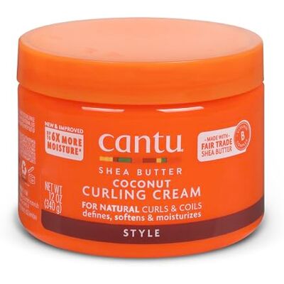 CANTU Sheasmör Kokosnöt Curling Kräm, 340 g CANTU Sheasmör Kokosnöt Curling Kräm, 340 g