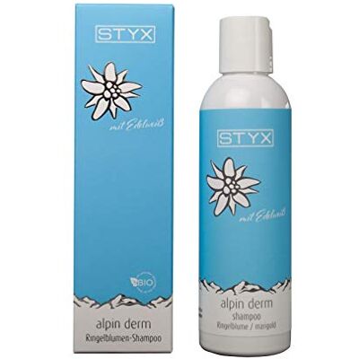STYX Alpin Derm schampo med ringblomma med ädelvit 200 ml STYX Alpin Derm schampo med ringblomma med ädelvit 200 ml