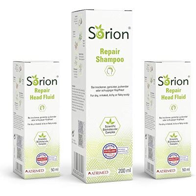 Sorion Shampoo och Huvudvätska - Hårbottenvård Sorion Shampoo och Huvudvätska - Hårbottenvård