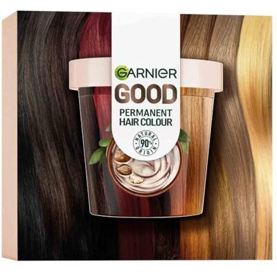 Garnier permanent hårfärg, hårfärgningsset för intensiv och långvarig hårfärg, färgning i upp till 8 veckor strålande färg, utan ammoniak, 8,0 honungsblond, bra startset Garnier permanent hårfärg, hårfärgningsset för intensiv och långvarig hårfärg, färgning i upp till 8 veckor strålande färg, utan ammoniak, 8,0 honungsblond, bra startset