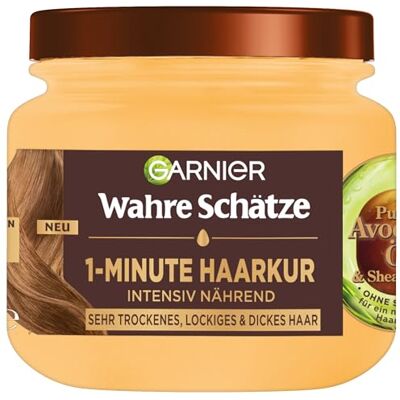 Garnier True Treasures Hårbehandling, 340 ml Garnier True Treasures Hårbehandling, 340 ml