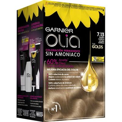 Garnier Olia Coloración Permanente 7,13 Rubio Canela 4 Pz Hälsa Och Personlig Vård Garnier Olia Coloración Permanente 7,13 Rubio Canela 4 Pz Hälsa Och Personlig Vård