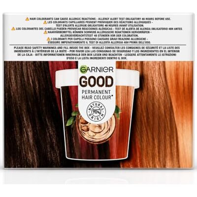 Garnier God Permanent Hårfärgningspåfyllning - Iskastanjebrun Garnier God Permanent Hårfärgningspåfyllning - Iskastanjebrun