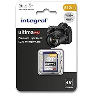 Integral 512GB SDXC UHS-I V30 - Minneskort Integral 512GB SDXC UHS-I V30 - Minneskort