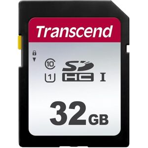 Transcend - 32GB SDHC - Class 10 - UHS-I U1 - Minneskort Transcend - 32GB SDHC - Class 10 - UHS-I U1 - Minneskort